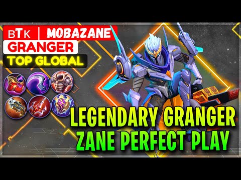 Legendary Granger, Zane Perfect Play [ Top Global Granger ] ʙTᴋ | MobaZane  - Mobile Legends