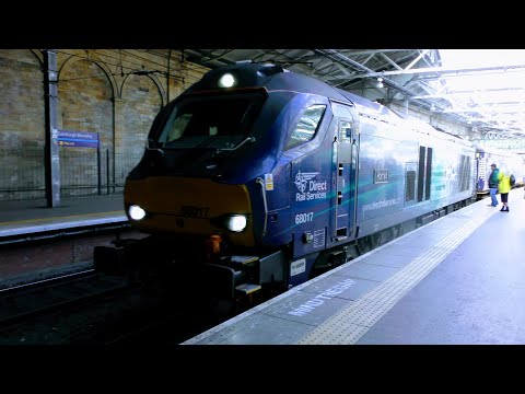 Trens em Edimburgo Waverley, ECML | 17/04/19