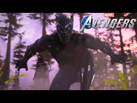 Marvel's Avengers Black Panther Endgame Suit Gameplay