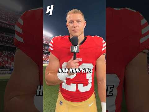 How many five year olds would it to tackle Christian McCaffrey?🤔👀