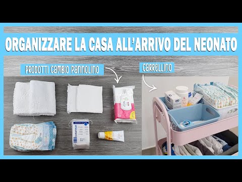 Organizzare la casa all'arrivo del neonato