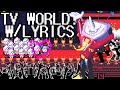 TV WORLD With Lyrics Deltarune CH3 Cover