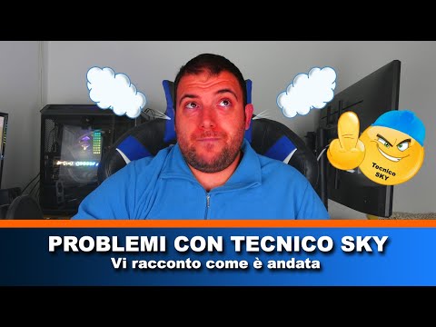 Disavventura con un tecnico Sky, vi racconto come è andata.