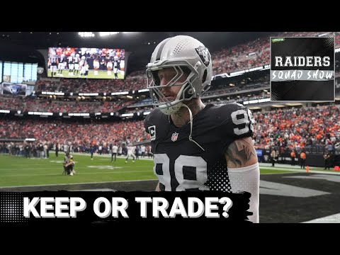 RAIDERS SQUAD SHOW: Maxx CROSBY TRADE rumors won't stop | ALEC PIERCE a Las Vegas RAIDERS target?
