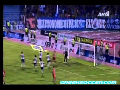 Iraklis 2-1 Olympiakos (Mara 79' pen., Vellios 86' - Mitroglou 59')