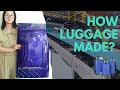 How Luggage Is Made Luggage Manufacturing Process Luggage Bag Making Machine 中国箱包机器制�