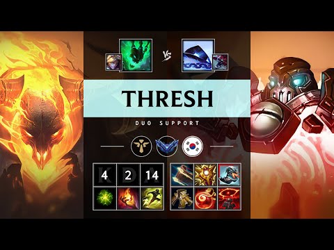 Thresh Support vs Xerath - KR Diamond Patch 25.S1.2