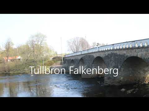 270 Years old Tullbron Bridge In Falkenberg Sweden.