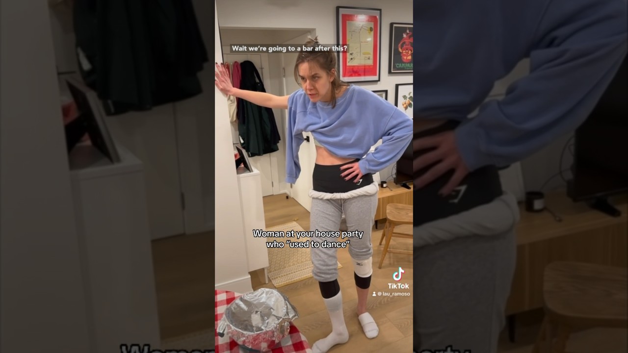 Woman at your house party who “used to dance” #shorts