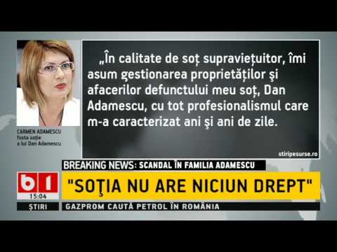 SCANDAL IN FAMILIA ADAMESCU