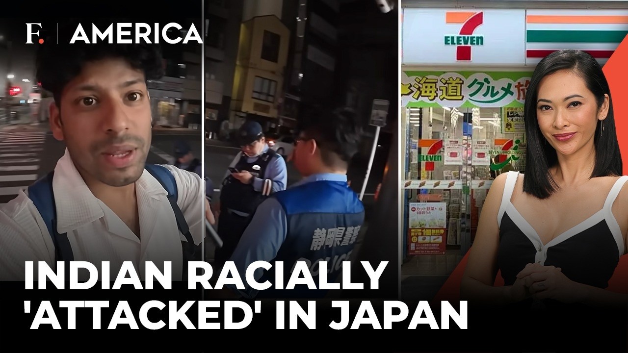 Indian Tourist Alleges Racism At Japan's 7-Eleven Store, Police Save Him | Firstpost America | N18G