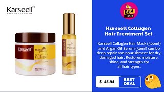 Karseell Collagen Hair Treatment Set