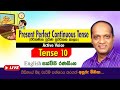 Present Perfect Continuous Tense Sakvithi English Advanced Grammer Lessons