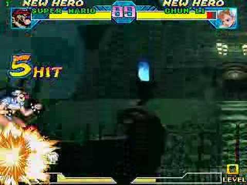 SS Mario MUGEN Ep.11 - MK Chun Li (Kazmer13)