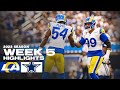 Highlights: Rams Top Plays vs. Dallas Cowboys In Week 5 | Cooper Kupp TD, Aaron Donald Sacks & More