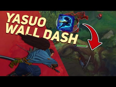 CROSS ALL THE JUNGLE WALLS WITH YASUO! - BASIC WALL JUMP GUIDE