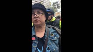 Anti #Trump #SJW Goes Ballistic  'Get the fuck away from me!'  #MayDay #Seattle