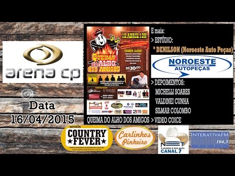 ARENA CP - 16/04/2015 - PROGRAMA INÉDITO