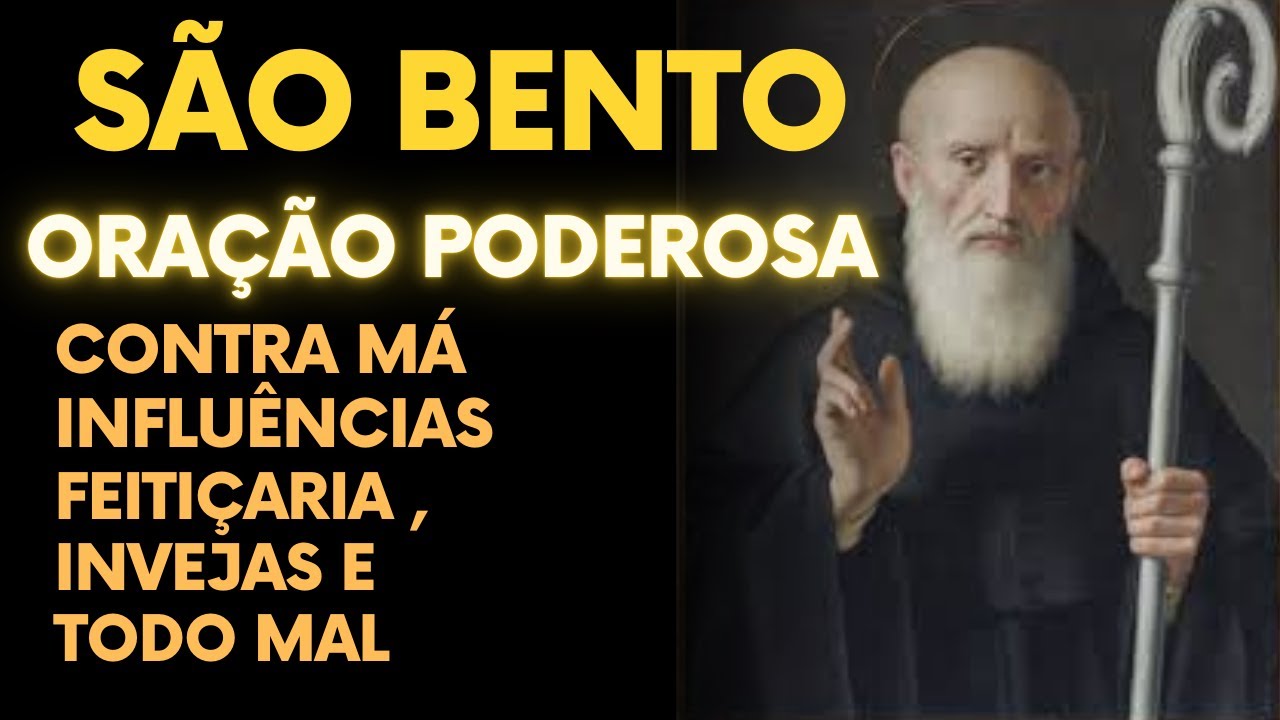 SÃO BENTO  Ouça para AFASTAR INIMIGO de UMA VEZ por TODAS da sua VIDA   YouTube