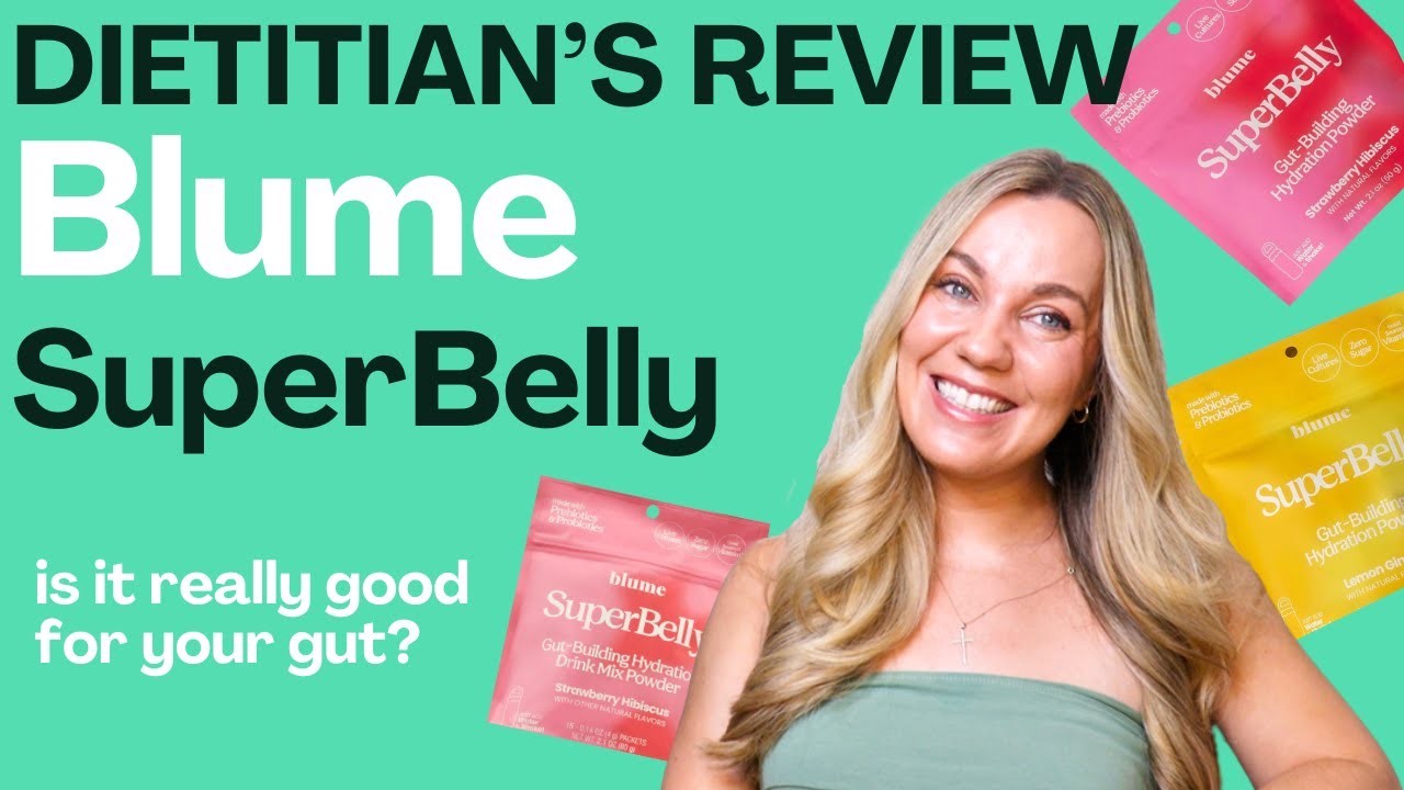 Blume SuperBelly Review (NOT SPONSORED) by a dietitian