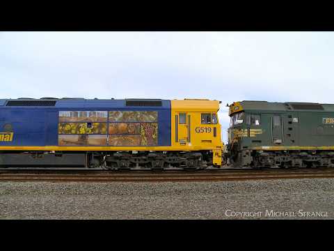 7902V Mildura Container Train Departs Gheringhap With G519 G539 BL32 (4/9/2024) - PoathTV Railways