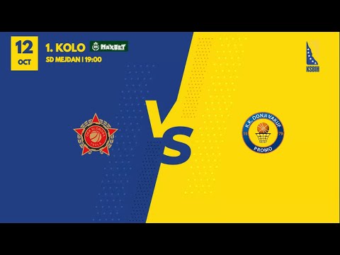 OKK Sloboda vs KK Donji Vakuf Promo | 1. kolo | MAXBET LIGA | KSBIH | 2025/2026