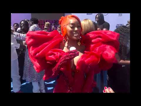 AMIRROR discusses 'Reflections' and husband Akon on the 2024 BET Awards red carpet