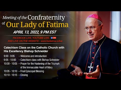 April Meeting of the Confraternity of Our Lady of Fatima