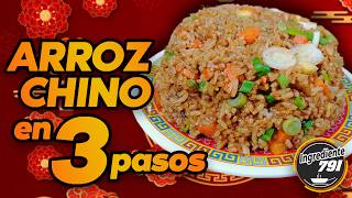 🚀 Como hacer ARROZ CHINO FRITO Rapido y Facil 🈴 Como hacer COMIDA CHINA SECRETOS REVELADOS