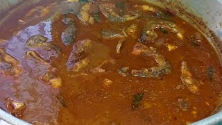 Fish curry recipe in telugu || chepala pulusu recipe