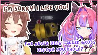 Vivi Gets Her SWEET REVENGE On Korone After Being Called GROSS! 🤣😭 | Hololive Clip