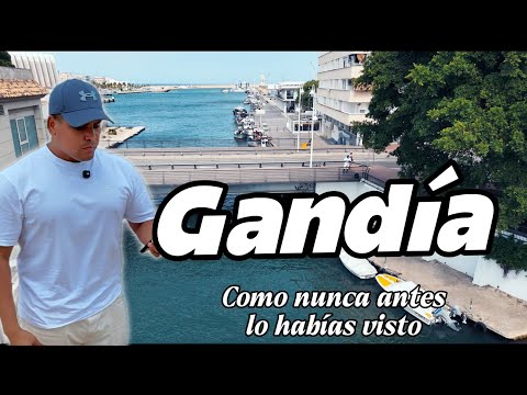 Gandia, a luxury tourist destination in Valencia, Spain