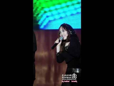 [Fancam] 100424 Taeyeon SNSD - Oh!@Shinsegae super concert