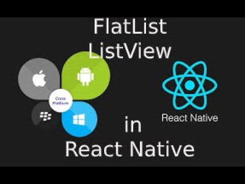 Rendering Flat List In React Native Tutorial 2020 Tutorial 12