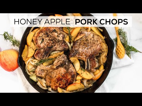 Honey Apple Pork Chops Recipe | 15-Minute Meal for Dinner | How to make pork chops recipe