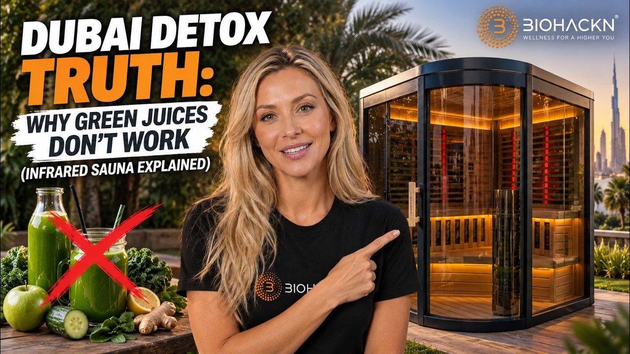 Dubai Detox Truth: Why Green Juices Don’t Work (Infrared Sauna Explained)