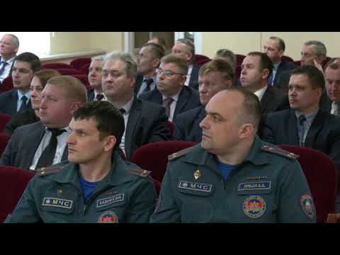 В Гомельском районе прошло заседание комиссии по ЧС видео