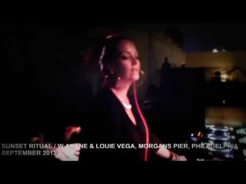 SUNSET RITUAL / W ANANE & LOUIE VEGA, MORGAN'S PIER, PHILADELPHIA - SEPTEMBER 2012