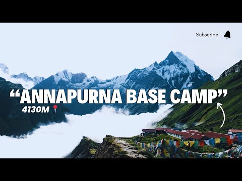 ANNAPURNA BASE CAMP TREK | ABC | 4130M | 4K