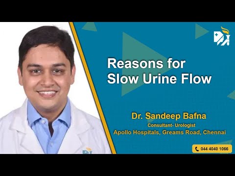 Reasons for Slow Urine Flow