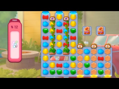 homescapes level 7891 | homescapes super hard level