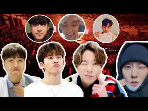 iKON X iKONIC INTERACTION DURING VLIVE