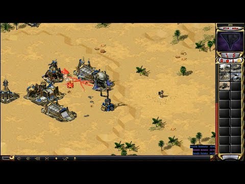 Red Alert 2 Yuri's Revenge - EPIC 1 vs 1 Yuri vs Yuri Pro Match on the map Dune Patrol