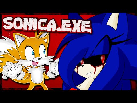 Tails Plays Sonica.EXE - FEMALE SONIC.EXE FAN GAME