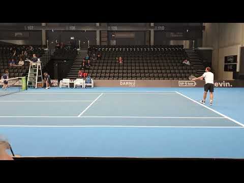 Valkusz Mate vs. Gulbis Ernests 2:0 (6-2, 6-3) Vilnius challenger