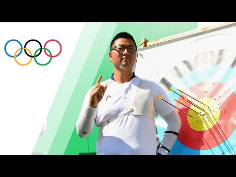 Kim Woo-jin breaks archery world record in Rio