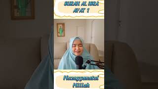 Download lagu Qoriah Internasional termerdu ~ Surah Al Isra Ayat 1 #shorts #qoriviral mp3