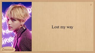 BTS Lost Easy Lyrics