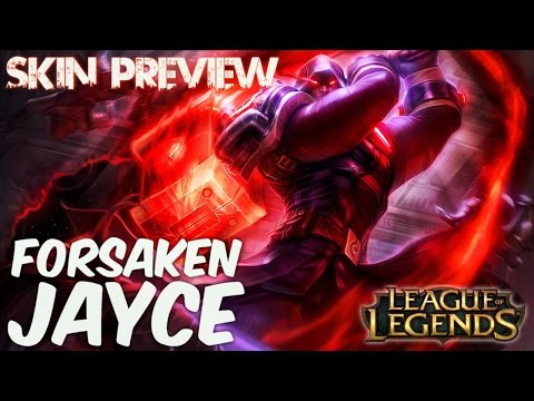 FORSAKEN JAYCE - Skin Preview Gameplay - League of Legends - 【PBE】
