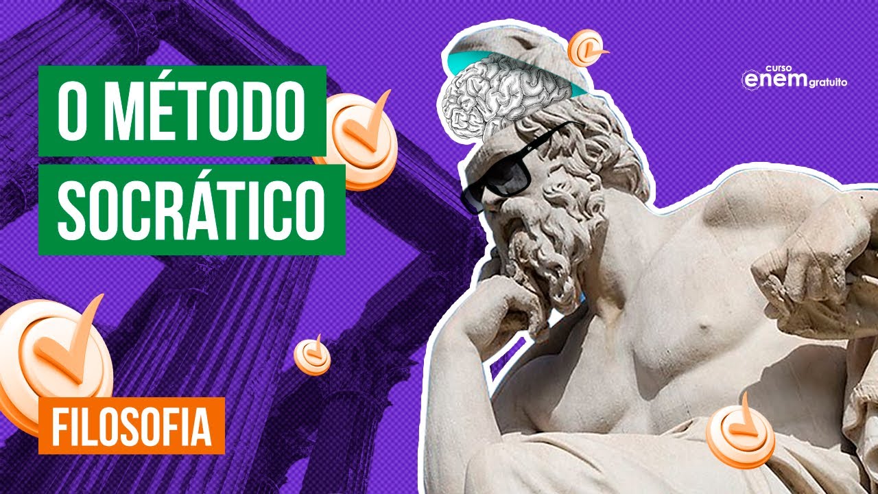 O MÉTODO SOCRÁTICO: maiêutica e ironia | Resumo de Filosofia  Enem | Prof. Ernani Júnior da Silva